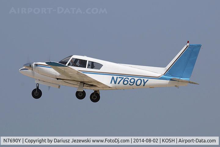 N7690Y, 1965 Piper PA-30 Twin Comanche Twin Comanche C/N 30-771, Piper PA-30 Twin Comanche  C/N 30-771, N7690Y