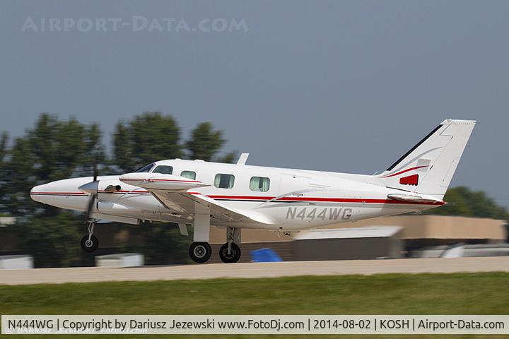 N444WG, 1982 Piper PA-31T2 Cheyenne IIXL C/N 31T-8166051, Piper PA-31T2, c/n 31T-8166051, N444WG