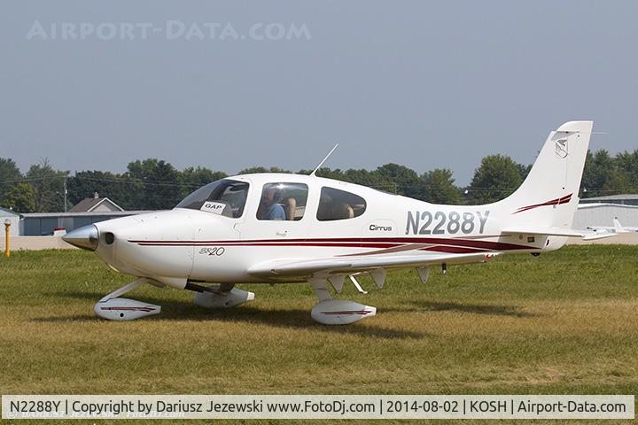 N2288Y, Cirrus SR20 C/N 1218, Cirrus SR20  C/N 1218, N2288Y
