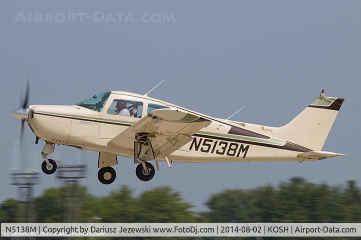 N5138M, 1978 Beech C24R C/N MC-579, Beech C24R Sierra 200  C/N MC-579, N5138M