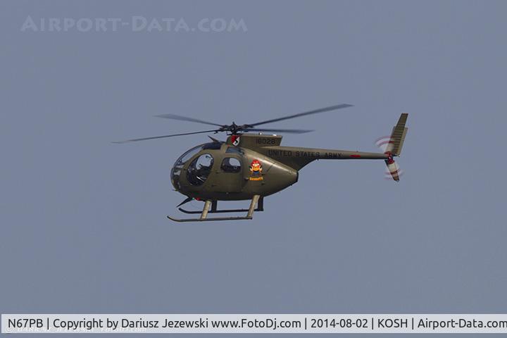 N67PB, 1968 Hughes OH-6A Cayuse C/N 480411, Hughes OH-6A Cayuse  C/N 480411, N67PB