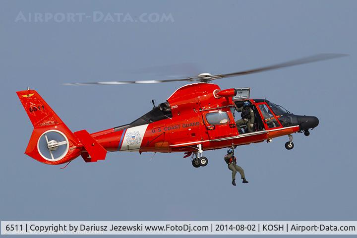 6511, Aerospatiale HH-65C Dolphin C/N 6121, MH-65D Dolphin 6511  from   CGAS Traverse City, MI