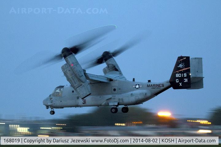 168019, 2011 Bell-Boeing MV-22B Osprey C/N D0149, MV-22B Osprey 168019 GX-31 from VMMT-204 