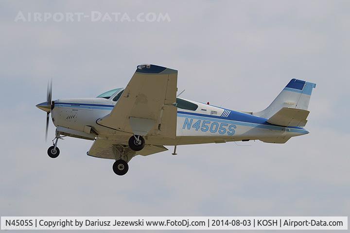 N4505S, 1975 Beech F33A Bonanza C/N CE-596, Beech F33A Bonanza  C/N CE-596, N4505S