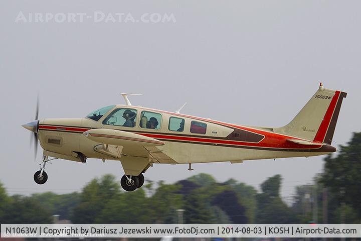 N1063W, 1973 Beech A36 Bonanza 36 C/N E-410, Beech A36 Bonanza 36  C/N E-410, N1063W