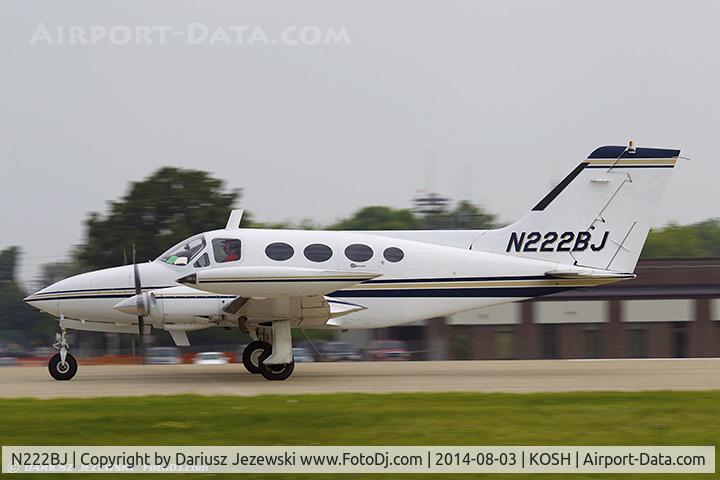 N222BJ, 1974 Beech C90 King Air C/N LJ-636, Cessna 414 Chancellor  C/N 414-0264, N222BJ