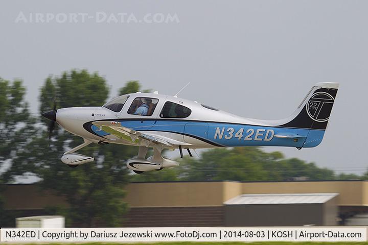 N342ED, 2013 Cirrus SR22T C/N 0485, Cirrus SR22T  C/N 0485, N342ED