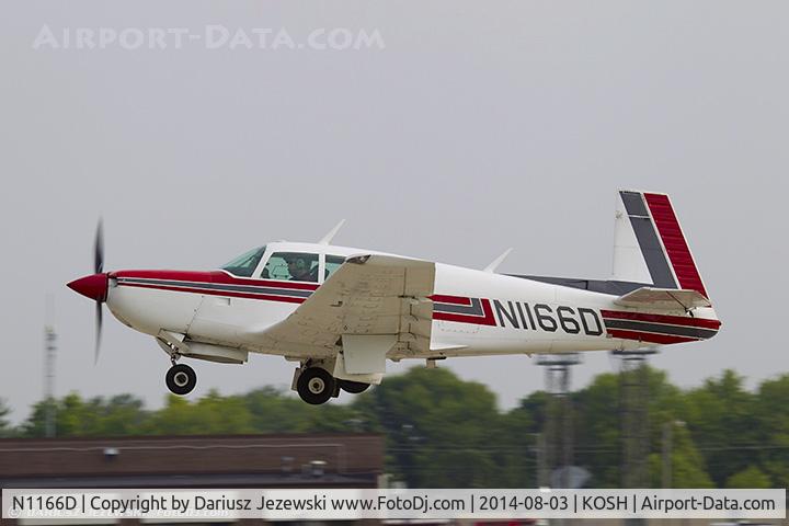 N1166D, 1983 Mooney M20K C/N 25-0720, Mooney M20K 231  C/N 25-0720, N1166D