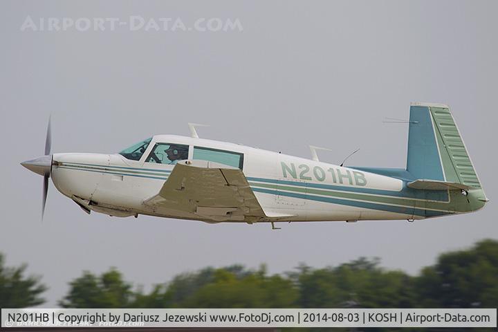 N201HB, 1977 Mooney M20J 201 C/N 24-0209, Mooney M20J 201  C/N 24-0209, N201HB