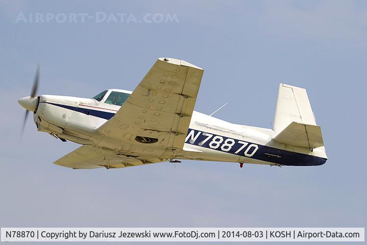 N78870, 1964 Mooney M20C Ranger C/N 2885, Mooney M20C Ranger  C/N 2885, N78870