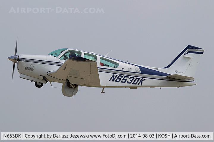 N653DK, 1990 Beech F33A Bonanza C/N CE1478, Beech F33A Bonanza  C/N CE1478, N653DK
