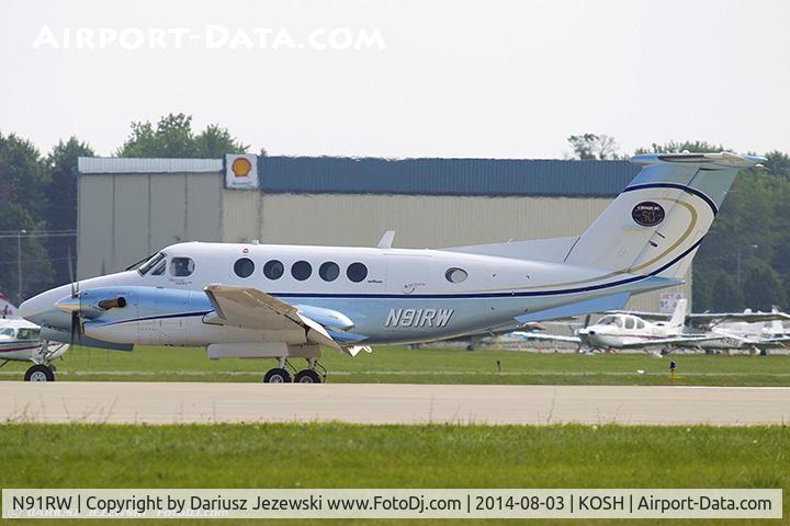 N91RW, 1984 Beech 300 C/N FA-21, Beech B300 King Air  C/N FA-21, N91RW