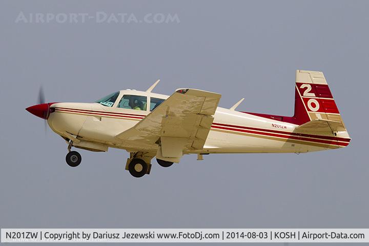 N201ZW, 1981 Mooney M20J 201 C/N 24-1194, Mooney M20J 201  C/N 24-1194, N201ZW