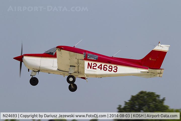 N24693, 1973 Beech C23 Sundowner 180 C/N M-1443, Beech C23 Sundowner  C/N M-1443, N24693