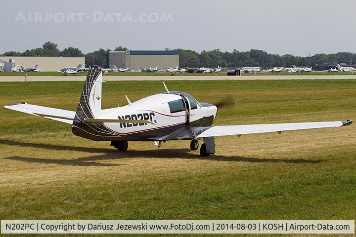 N202PC, 1981 Mooney M20J 201 C/N 24-1086, Mooney M20J 201  C/N 24-1086, N202PC