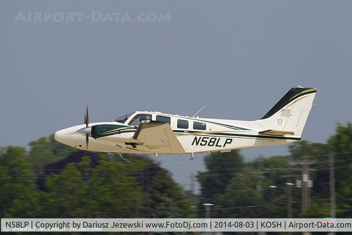 N58LP, 1985 Beech 58P Baron C/N TJ-481, Beech 58P Baron  C/N TJ-481, N58LP