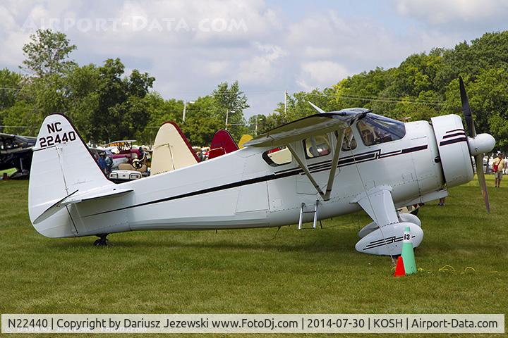 N22440, 1941 Howard Aircraft DGA-15P C/N 539, Howard Aircraft DGA-15P  C/N 539, N22440