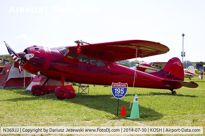 N369JJ, 1950 Cessna 195A C/N 7510, Cessna 195A Businessliner  C/N 7510, N369JJ
