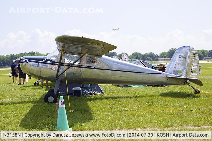 N3158N, 1947 Cessna 140 C/N 13416, Cessna 140  C/N 13416, NC3158N