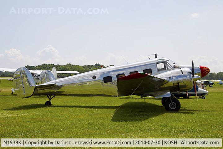 N1939K, 1959 Beech E18S-9700 C/N BA-403, Beech E18S-9700  C/N BA403, N1939K