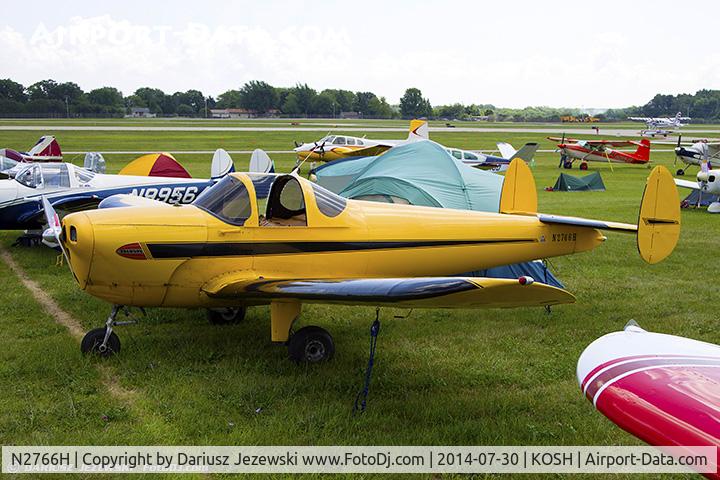 N2766H, 1946 Erco 415C Ercoupe C/N 3391, Ercoupe 415-C  C/N 3391, N2766H