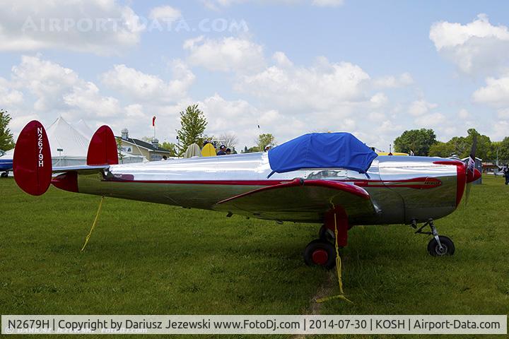 N2679H, 1946 Erco 415C Ercoupe C/N 3304, Ercoupe 415-C  C/N 3304, N2679H