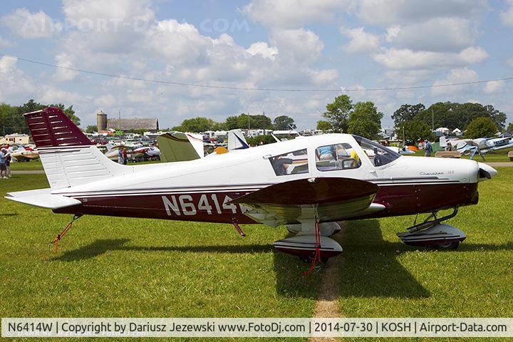 N6414W, 1964 Piper PA-28-140 C/N 28-20483, Piper PA-28-140 Cherokee  C/N 28-20483, N6414W