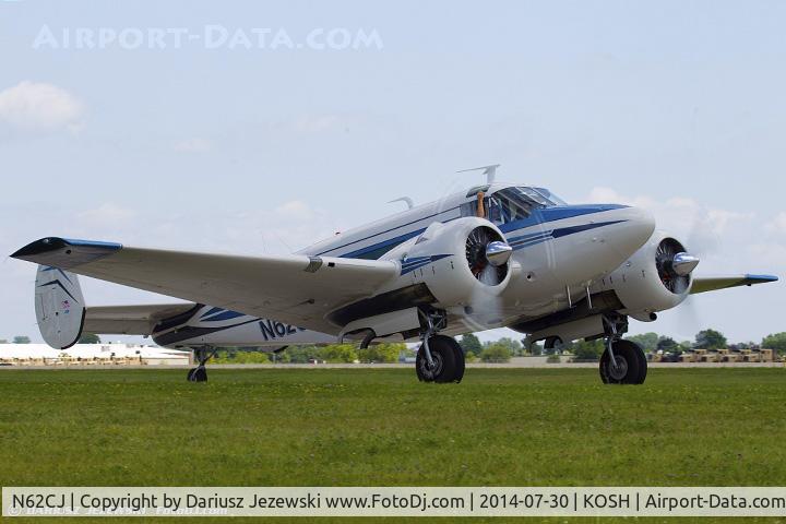 N62CJ, 1962 Beech H-18 C/N BA-633, Beech H18  C/N BA-633, N62CJ
