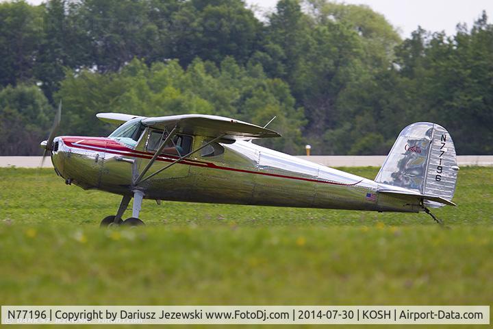 N77196, 1946 Cessna 120 C/N 11658, Cessna 120  C/N 11658, N77196