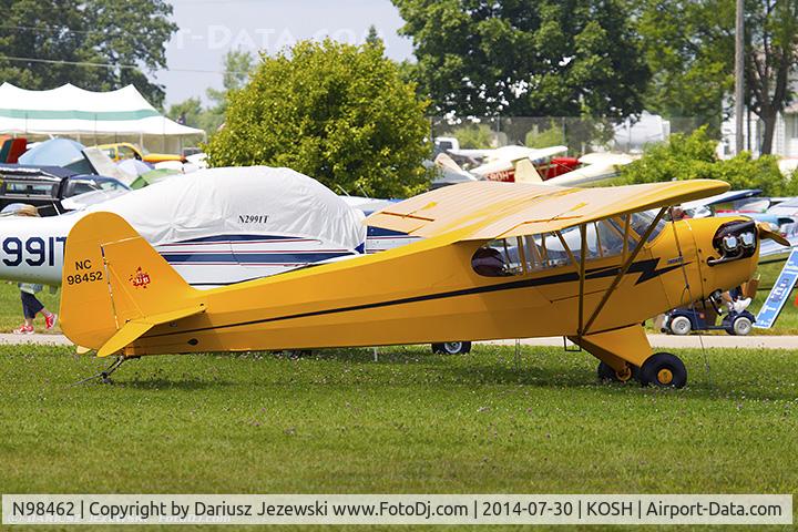 N98462, 1946 Piper J3C-65 Cub C/N 18661, Piper J3C-65 Cub  C/N 18661, NC98462