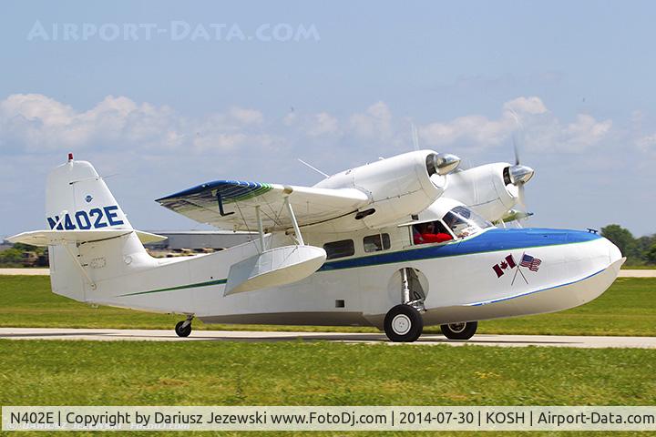 N402E, 1946 Grumman G-44A Widgeon C/N 1444, Grumman G-44A Widgeon  C/N 1444, N402E