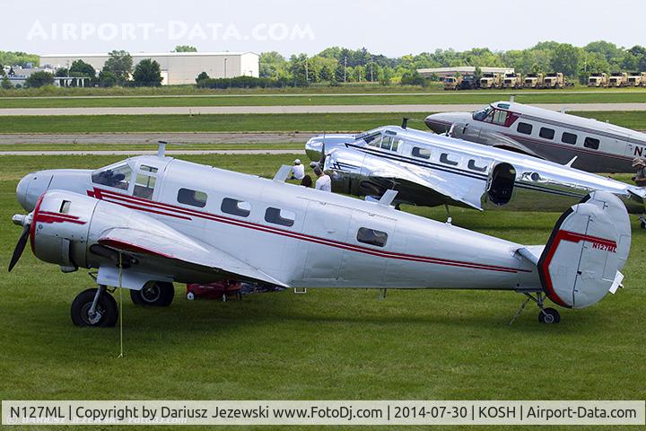 N127ML, 1946 Beech D18S C/N A-212, Beech D18S  C/N A-212, N127ML