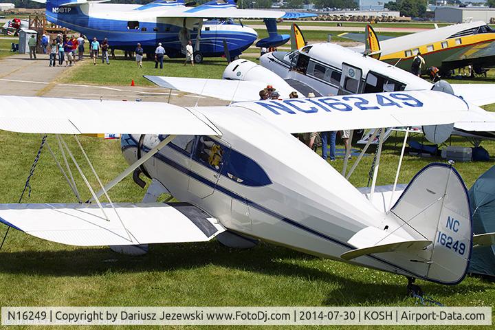 N16249, 1936 Waco YKS-6 C/N 4466, Waco YKS-6  C/N 4466, NC16249