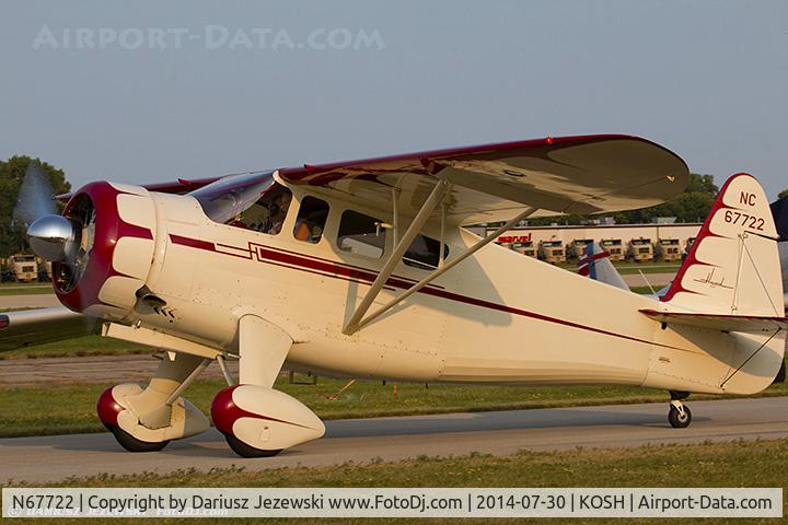 N67722, 1942 Howard Aircraft DGA-15P C/N 560, Howard Aircraft DGA-15P  C/N 560, N67722