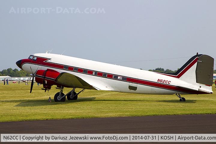N62CC, 1943 Douglas DC-3C (C-47A-DL) C/N 13798, Douglas DC-3C C/N 13798, N62CC