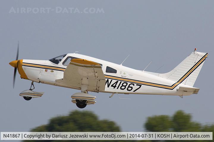N41867, 1974 Piper PA-28-151 C/N 28-7415340, Piper PA-28-151 Cherokee  C/N 28-7415340, N41867