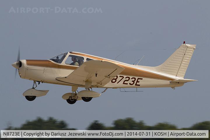 N8723E, 1976 Piper PA-28-140 Cherokee Cruiser C/N 28-7625150, Piper PA-28-140 Cherokee  C/N 28-7625150, N8723E