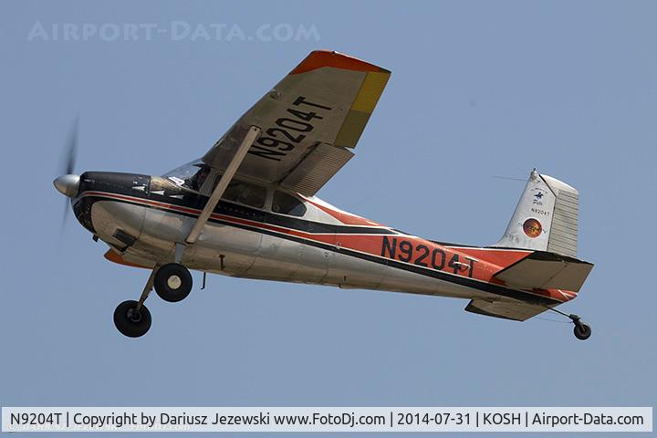 N9204T, 1960 Cessna 180C C/N 50704, Cessna 180C Skywagon  C/N 50704, N9204T