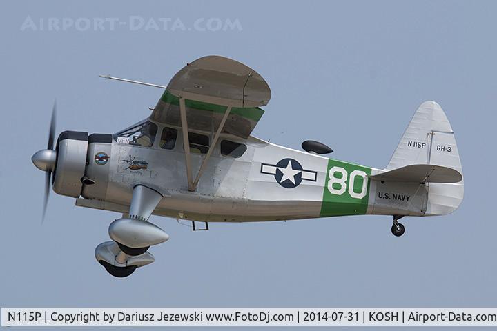 N115P, 1944 Howard Aircraft DGA-15P C/N 926, Howard Aircraft DGA-15P  C/N 926, N115P