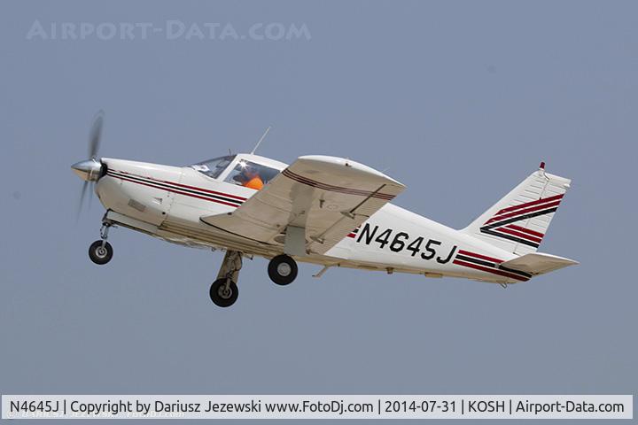 N4645J, 1968 Piper PA-28R-180 Cherokee Arrow C/N 28R-30538, Piper PA-28R-180 Arrow  C/N 28R-30538, N4645J