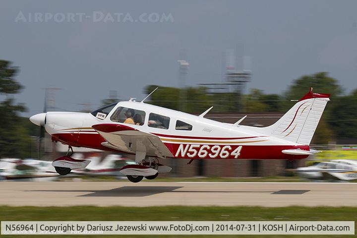 N56964, 1973 Piper PA-28-180 C/N 28-7405052, Piper PA-28-180 Cherokee  C/N 28-7405052, N56964