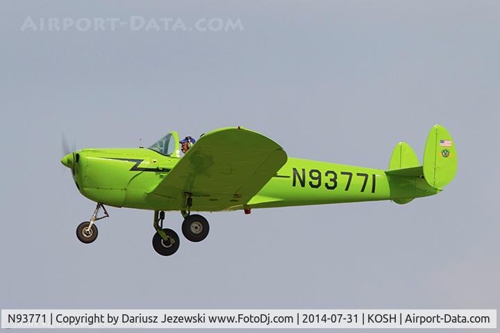 N93771, 1946 Erco 415C Ercoupe C/N 1094, Engineering & Research 415-C  C/N 1094, N93771
