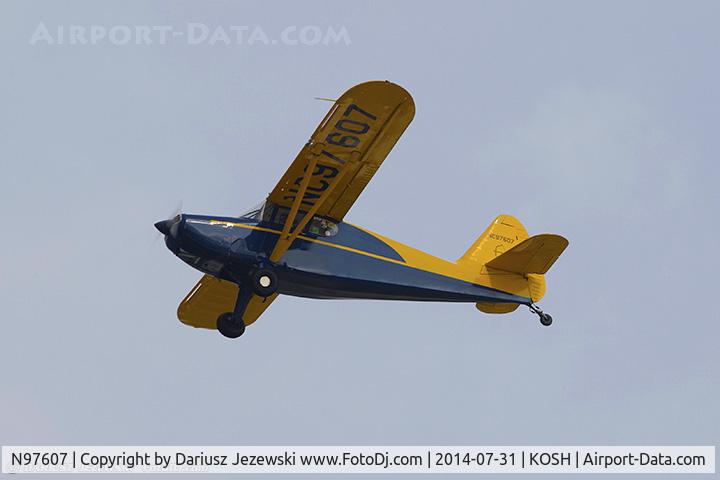 N97607, 1946 Stinson 108 Voyager C/N 108-607, Stinson 108 Voyager  C/N 108-607, NC97607