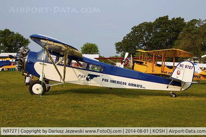 N9727, 1927 Fairchild 71 C/N 603, Fairchild 71  C/N 603, NC9727