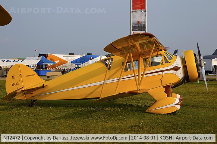 N12472, 1932 Waco UEC C/N 3638, Waco UEC  C/N 3638, NC12472
