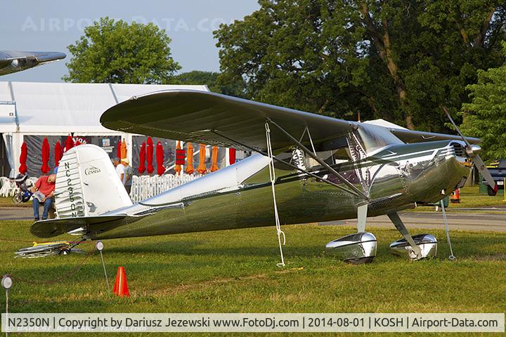 N2350N, 1947 Cessna 140 C/N 12596, Cessna 140  C/N 12596, NC2350N