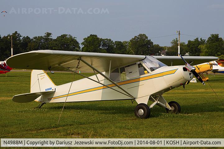 N4988M, 1948 Piper PA-11 Cub Special C/N 11-476, Piper PA-11 Cub Special  C/N 11-476, N4988M