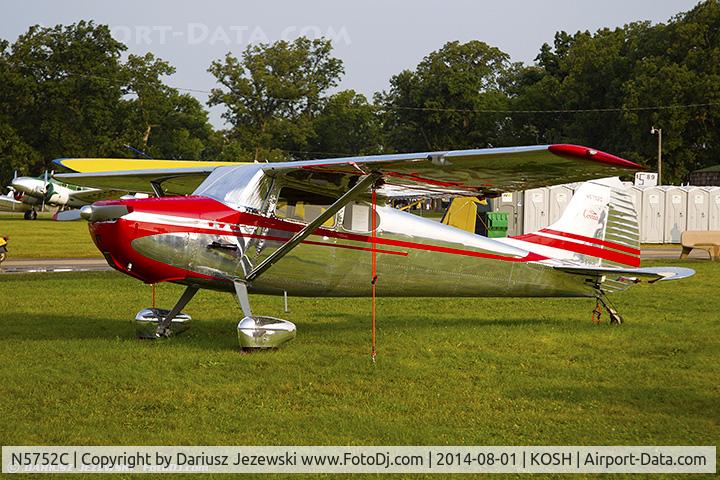 N5752C, 1950 Cessna 170A C/N 19706, Cessna 170A  C/N 19706, N5752C