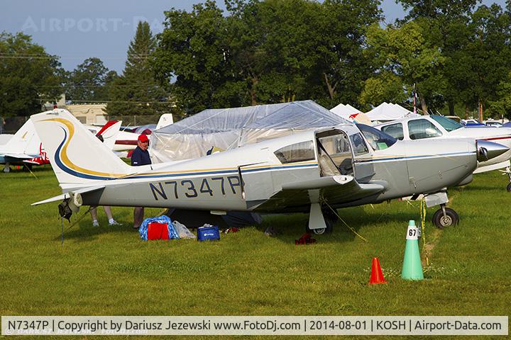 N7347P, 1961 Piper PA-24-250 Comanche C/N 24-2525, Piper PA-24-250 Comanche  C/N 24-2525, N7347P