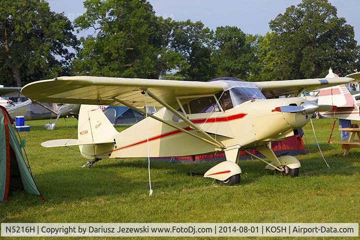 N5216H, 1944 Piper PA-16 Clipper C/N 16-18, Piper PA-16 Clipper  C/N 16-18, N5216H